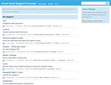 Tablet Screenshot of forums.evenkeel.org.au